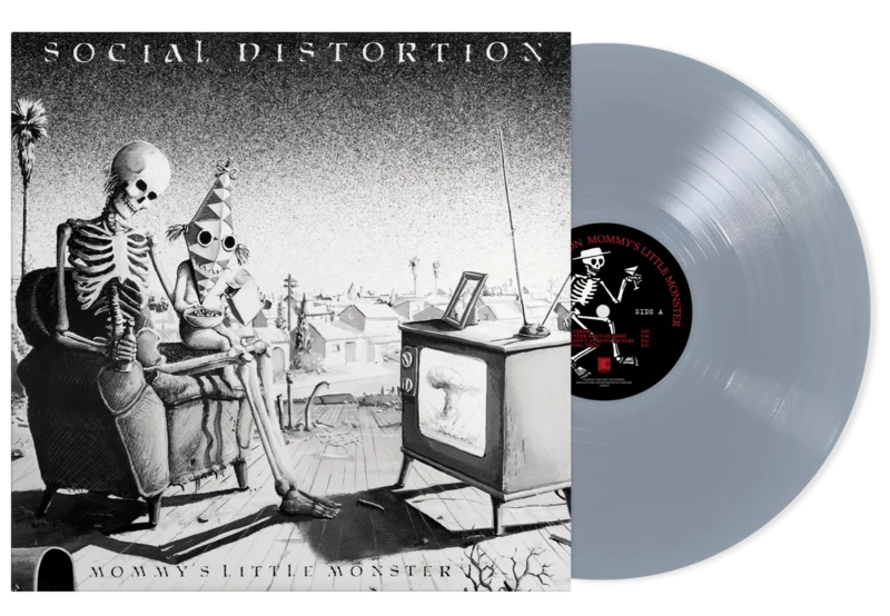 SOCIAL DISTORTION MOMMY'S LITTLE MONSTER 40TH ANNIVERSARY LP (Limited Edition  Only 500 made, Grey Vinyl)