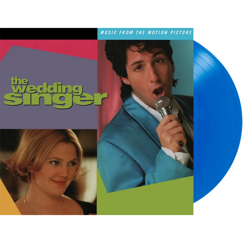 SOUNDTRACK 'THE WEDDING SINGER - MUSIC FROM THE MOTION PICTURE' LP (Translucent Blue Vinyl)