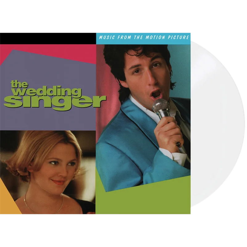 SOUNDTRACK 'THE WEDDING SINGER - MUSIC FROM THE MOTION PICTURE' LP (White Wedding Vinyl)