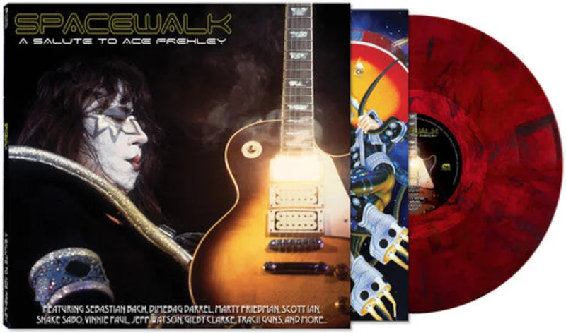 Spacewalk: A Tribute To Ace Frehley (RED MARBLE) (Limited Edition, Colored Vinyl, Red, Marble)