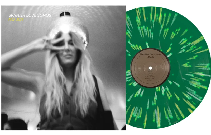 SPANISH LOVE SONGS NO JOY LP (Limited Edition  Only 300 Made, Green w/ White & Yellow Splatter Vinyl)