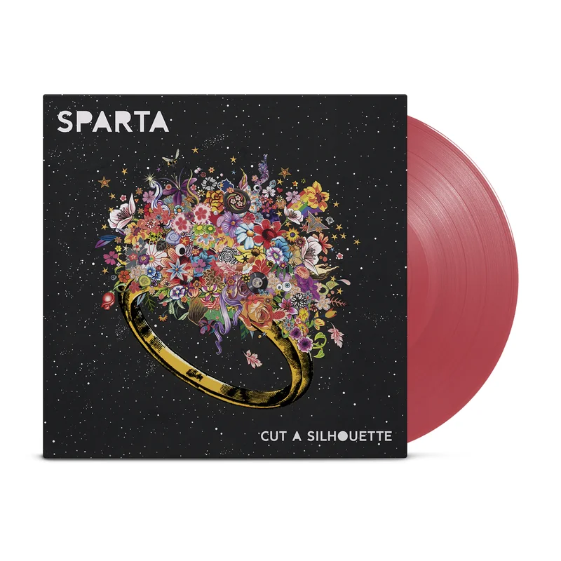 SPARTA CUT A SILHOUETTE LP (Spanish Heart Vinyl)