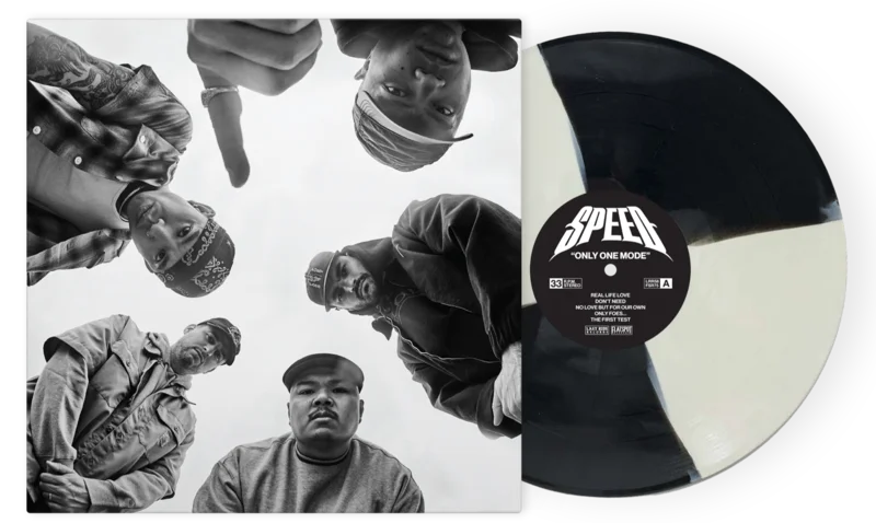 SPEED ONLY ONE MODE LP (Limited Edition  Only 300 made, Quad Black & White Vinyl)