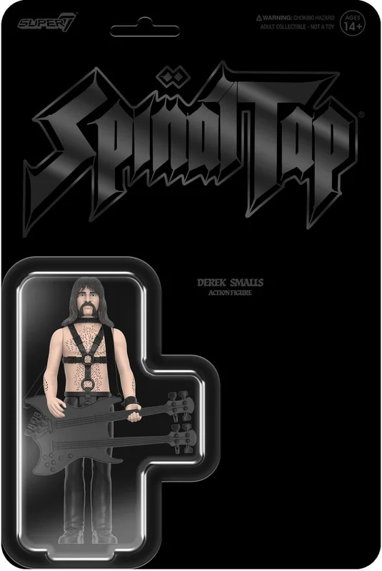 SPINAL TAP - DEREK SMALLS NONE MORE BLACK WAVE 2 REACTION FIGURE