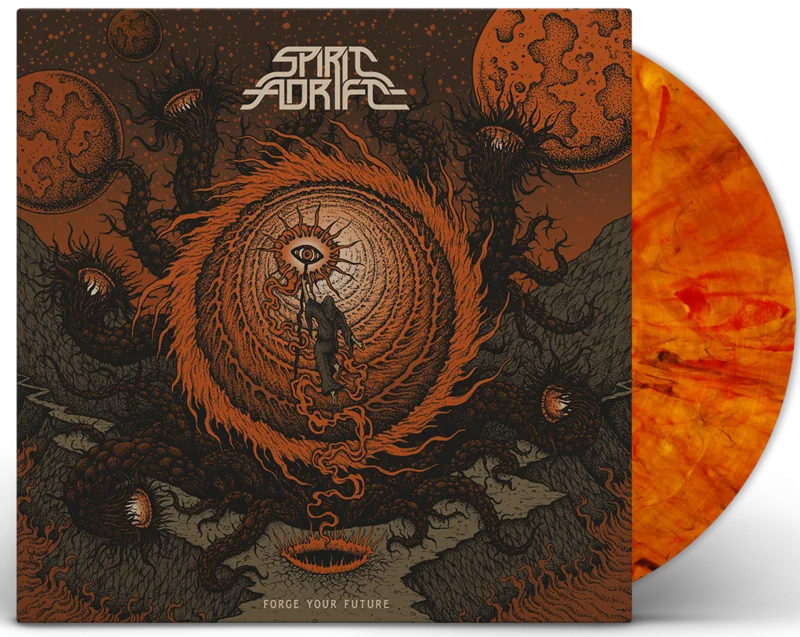 SPIRIT ADRIFT FORGE YOUR FUTURE EP  ONLY 300 MADE (Limited Edition. Fuego Vinyl)