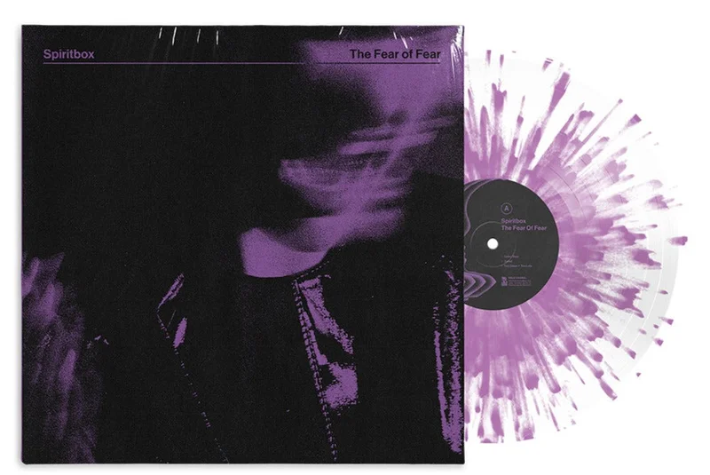 SPIRITBOX THE FEAR OF FEAR EP (Limited Edition  Only 500 Made, White w/ Violet Splatter Vinyl)