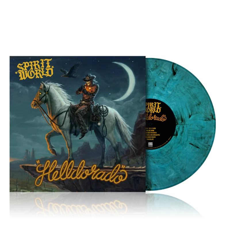 SPIRITWORLD 'HELLDORADO' LP (Sea Blue Smoke Vinyl)
