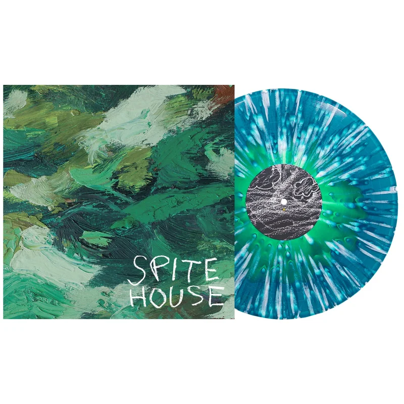 Spite House - Mint In Sea Blue w/ Heavy White Splatter LP