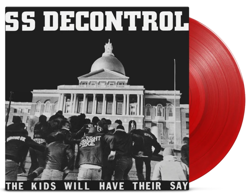 SS DECONTROL THE KIDS WILL HAVE THEIR SAY LP (Limited Edition  Only 350 made, Transparent Red Vinyl)