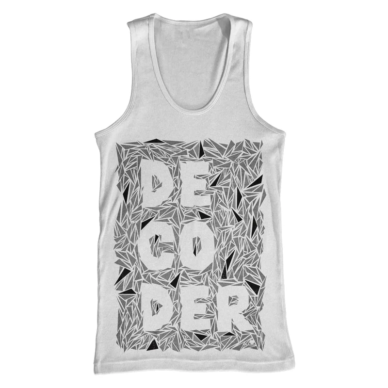 Stained Glass White Tank Top