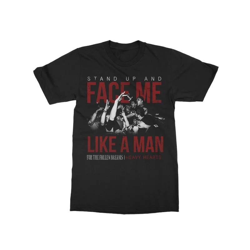Stand Up Black T-Shirt