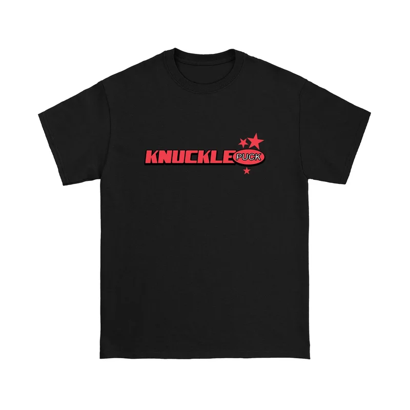 Star & Logo Black - T-Shirt
