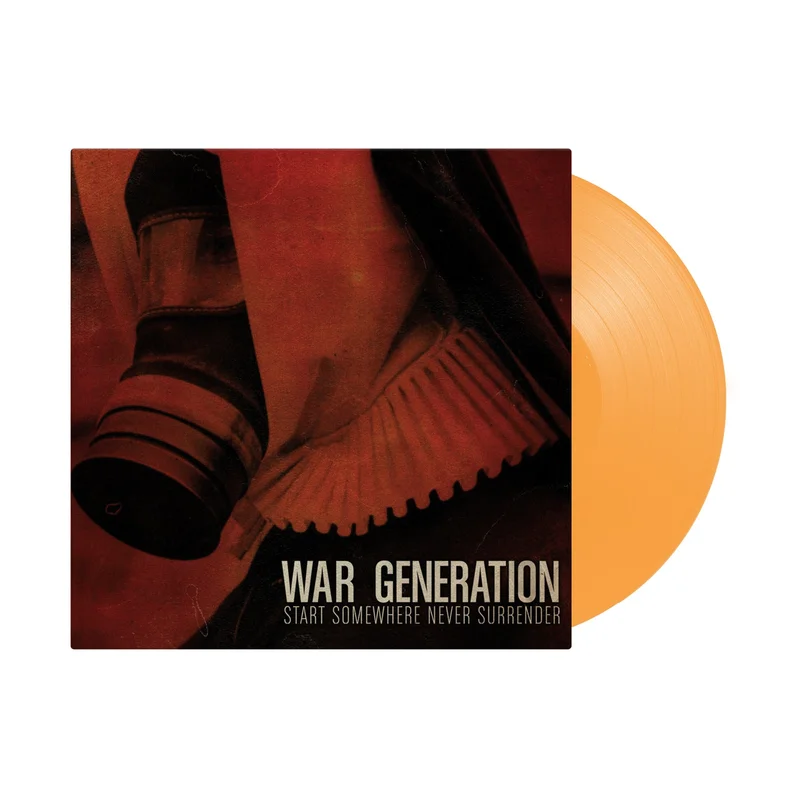Start Somewhere.. Orange Vinyl LP