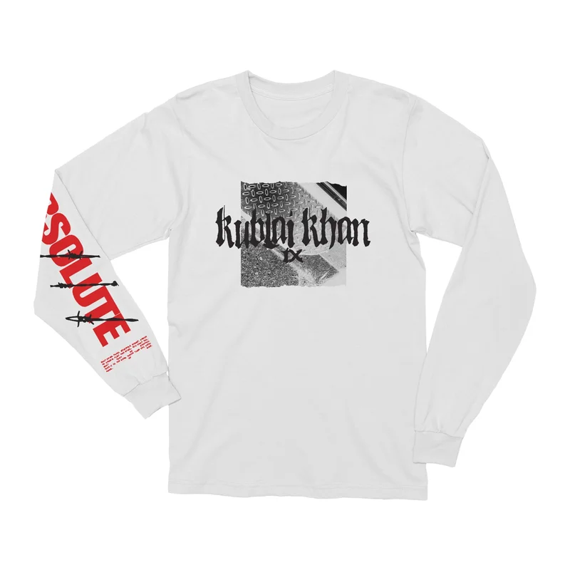 Steel Plate White Long Sleeve
