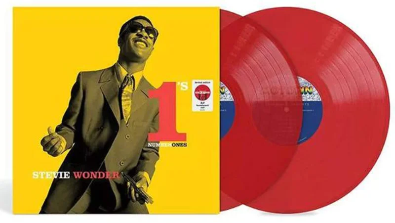 Stevie Wonder Number 1's (Clear Vinyl, Red)