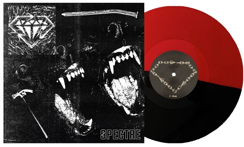 STICK TO YOUR GUNS 'SPECTRE' LIMITED EDITION HALF BLACK HALF BLOOD RED LP  ONLY 300 MADE