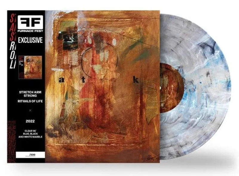 STRETCH ARM STRONG RITUALS OF LIFE LP (Furnace Fest Exclusive  Only 500 made, Clear w/ Blue, Black, and White Marble Vinyl)