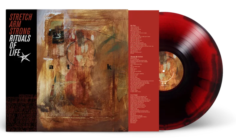 STRETCH ARM STRONG RITUALS OF LIFE LP (Limited Edition  Only 200 made, Blood/Black Swirl  Vinyl)