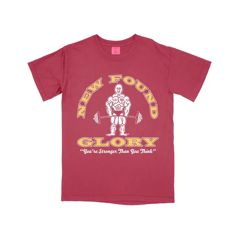 Stronger - Crimson Tee