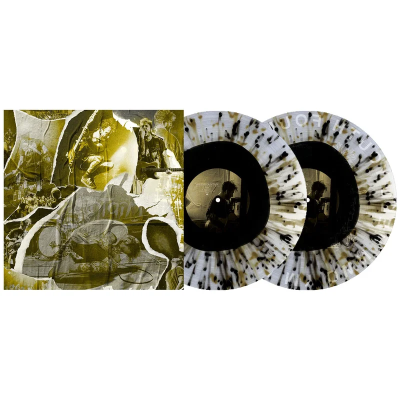 Stuck In My Own Hell - Black In Clear W/ Heavy White & Gold Splatter LP