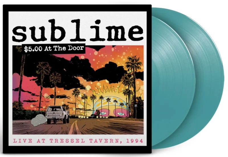 SUBLIME $5 AT THE DOOR 2LP (Limited Edition  Only 300 made, Teal Vinyl)