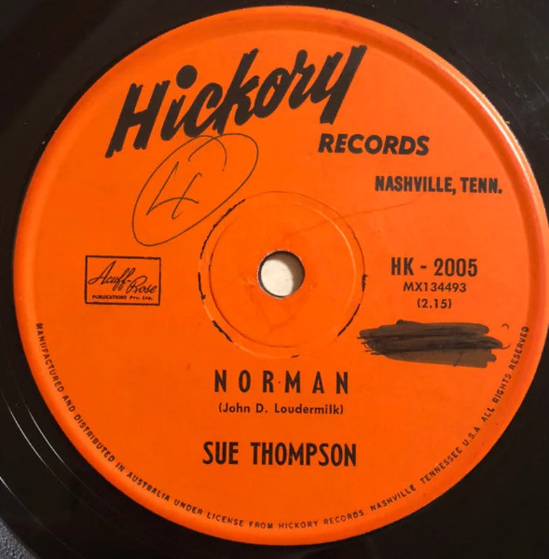 Sue Thompson - Norman (7", Single) (Very Good (VG))