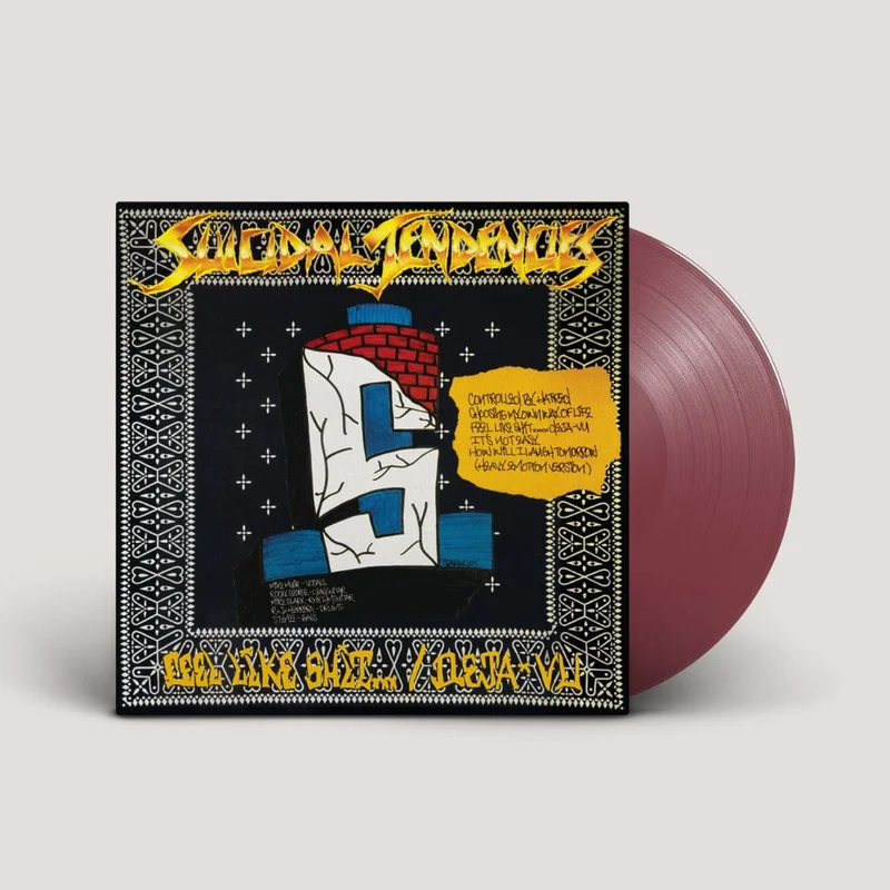 SUICIDAL TENDENCIES CONTROLLED BY HATRED / FEEL LIKE SHIT...DEJA VU' LP (Fruit Punch Vinyl)