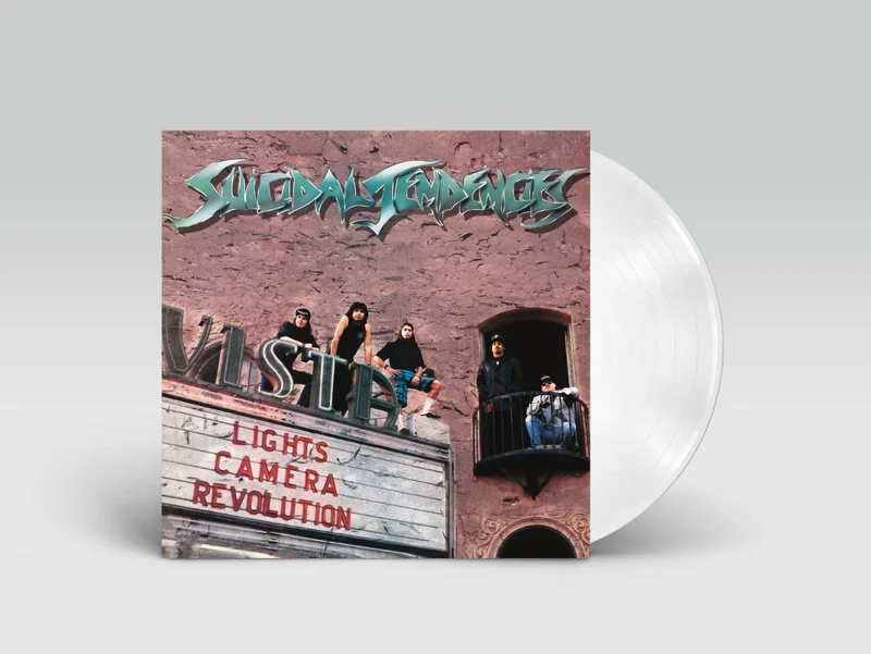 SUICIDAL TENDENCIES LIGHTS CAMERA REVOLUTION LP (Limited Edition  Only 333 Made, White Vinyl)