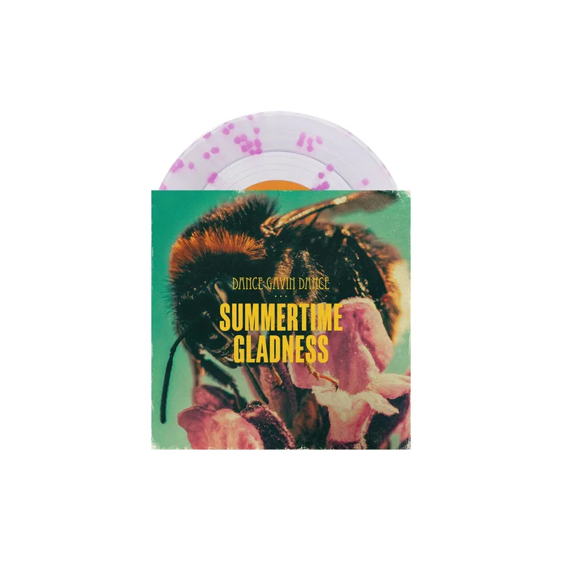 Summertime Gladness / Pussy Vultures Clear & Violet Splatter 7" Vinyl