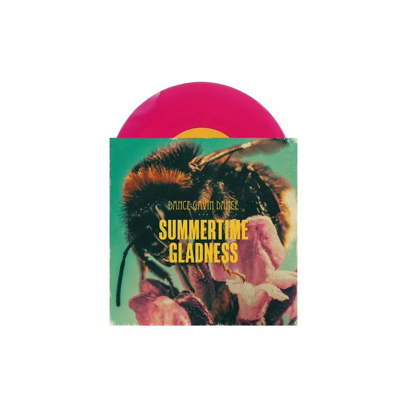 Summertime Gladness / Pussy Vultures Violet & Pink Smush 7" Vinyl