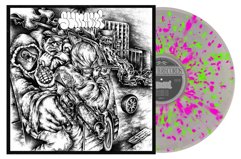 SUNAMI SUNAMI LP (Limited Edition  Only 300 Made, Ultra Clear w/ Neon Green & Neon Pink Splatter Vinyl)