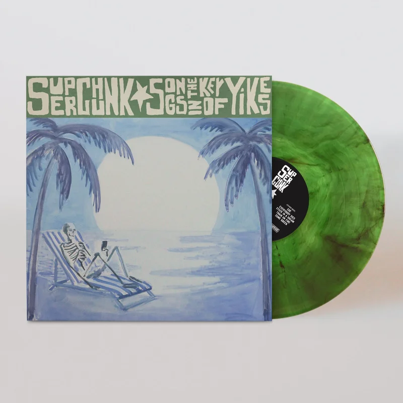 SUPERCHUNK SONGS IN THE KEY OF YIKES LP (Alternate Cover Edition  Only 500 Made, Green Smoke Vinyl)