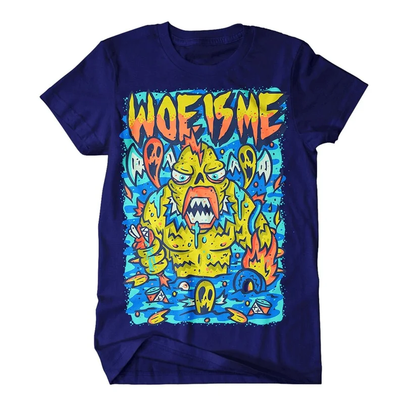 Swamp Monster Navy T-Shirt