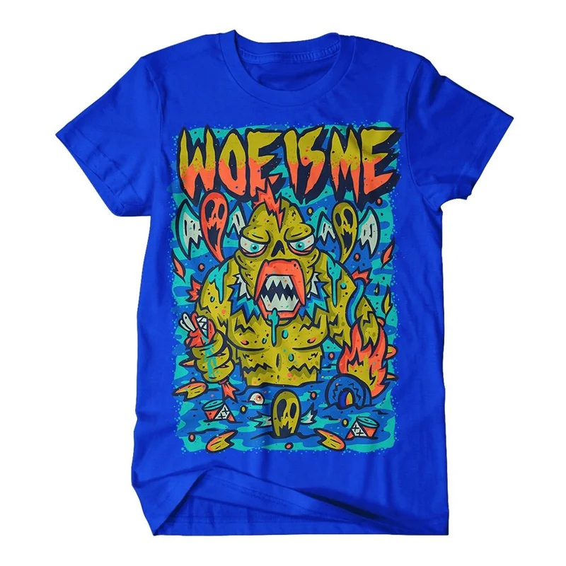 Swamp Monster Royal Blue T-Shirt