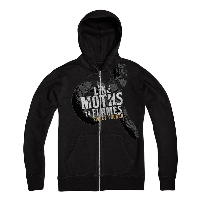 Sweet Talker Black Zip-Up