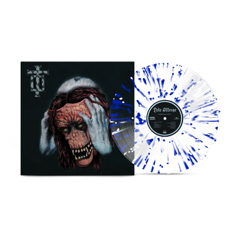 TAKE OFFENSE 'T.O.TALITY' LP (Clear Cobalt Splatter Vinyl)
