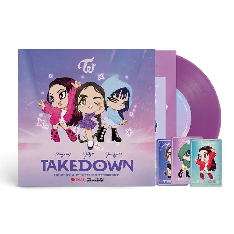 TAKEDOWN 7" SINGLE (FROM THE ORIGINAL MOTION PICTURE KPOP DEMON HUNTERS)