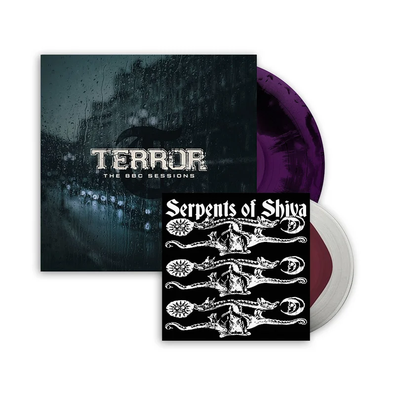 TERROR BBC SESSIONS LP + SERPENTS OF SHIVA 7" LIMITED COLOR VINYL BUNDLE (2 Exclusive Variants)