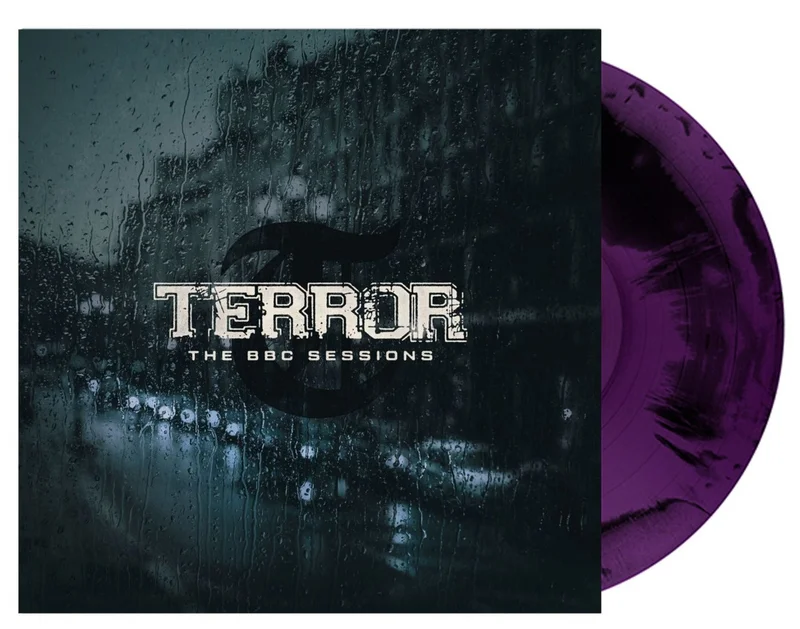 TERROR THE BBC SESSIONS LP (Limited Edition  Only 300 made, A Side/B Side Opaque Purple & Black Vinyl)