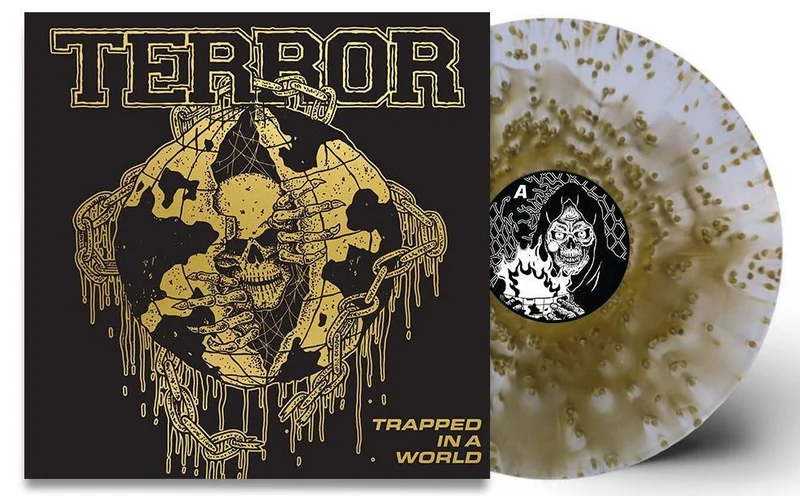 TERROR TRAPPED IN A WORLD CLOUDY GOLD LP  ONLY 200 MADE