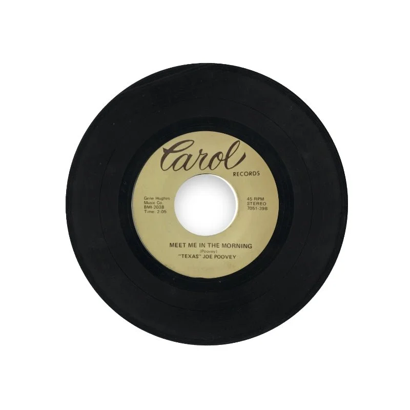 "Texas" Joe Poovey* - The Farther Down The Road I Go