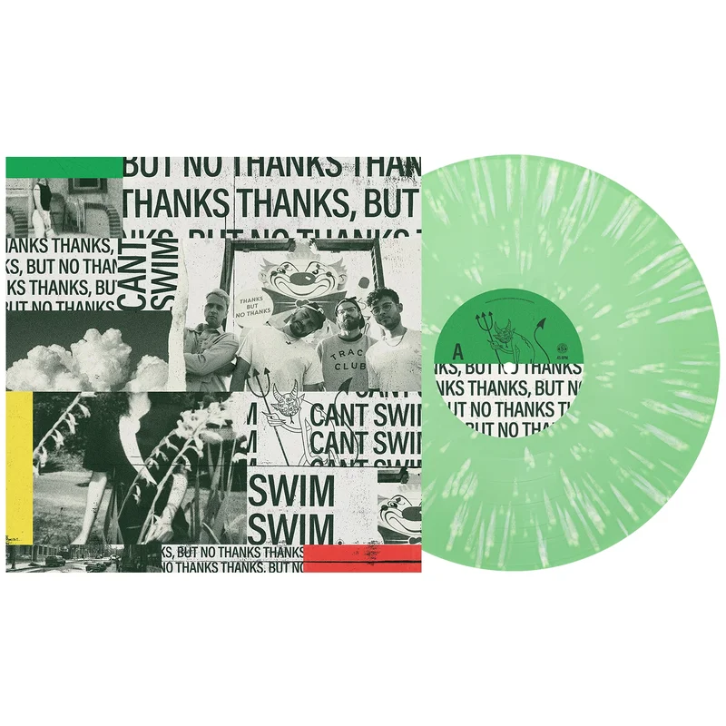 Thanks But No Thanks - Mint W/ White Splatter LP