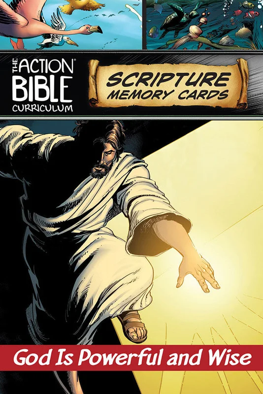 The Action Bible | Scripture Memory Cards - ESV, NIV or CSB - Print Quarter 1