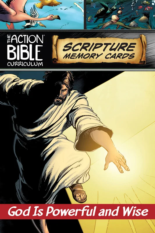 The Action Bible Scripture Memory Cards NIV - Print Quarter 7