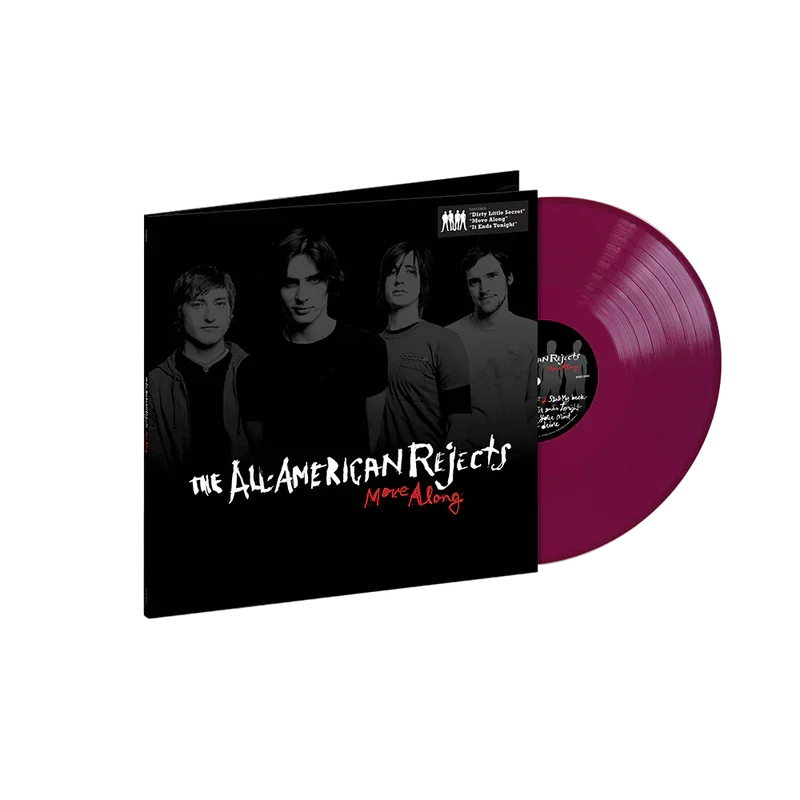 THE ALL-AMERICAN REJECTS 'MOVE ALONG' LP (Translucent Grape Vinyl)