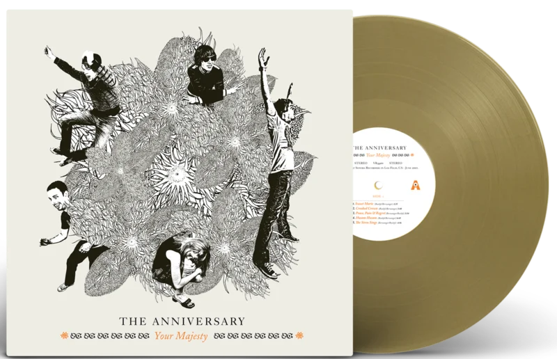THE ANNIVERSARY 'YOUR MAJESTY' LP (Anniversary Edition, Gold Vinyl)