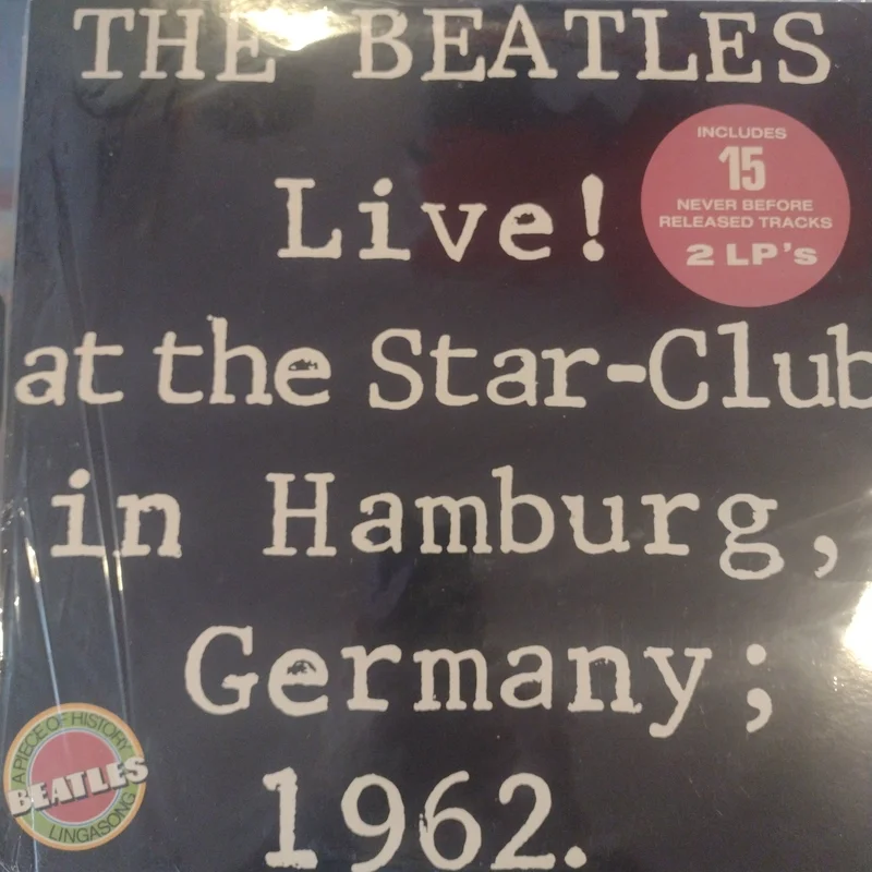 The Beatles live at the star-club Hamburg Germany 1962 lp