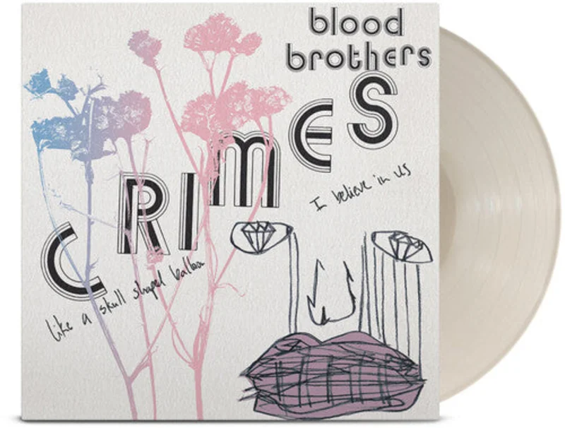 THE BLOOD BROTHERS CRIMES LP (Bone White Vinyl)