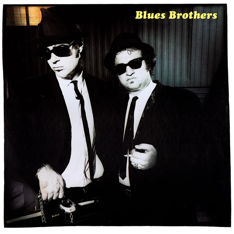 THE BLUES BROTHERS 'BRIEFCASE FULL OF BLUES' LP (Anniversary Edition, Blue Vinyl)