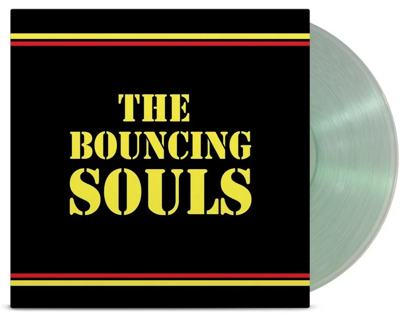 THE BOUNCING SOULS THE BOUNCING SOULS LIMITED COKE BOTTLE CLEAR 25TH ANNIVERSARY LP  ONLY 300 MADE
